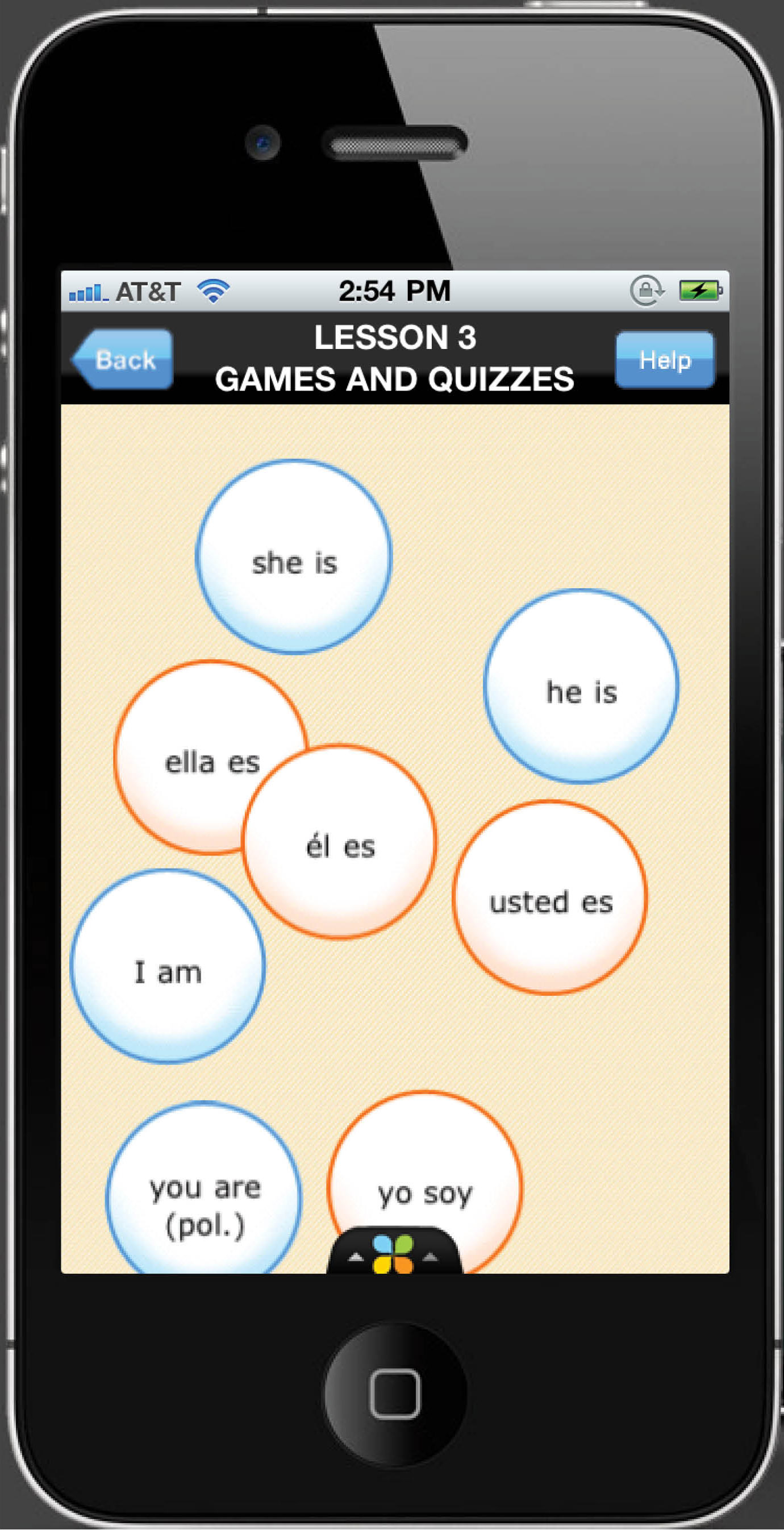 Living Language Spanish app