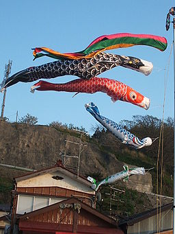 Koinobori for Children's Day in Japan by lepacifique